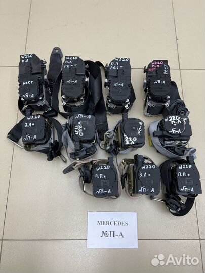 Ремни безопасности Mercedes w220