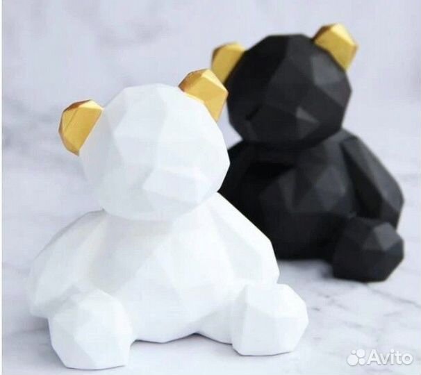 Мыло мишка геометрический