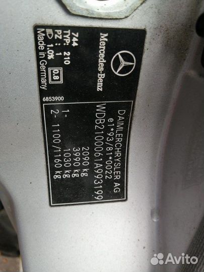 Разбор на запчасти Mercedes E W210 1995-2002