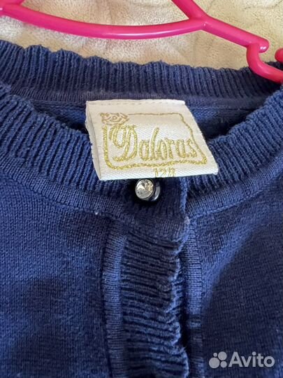 Кофточка на девочку 128