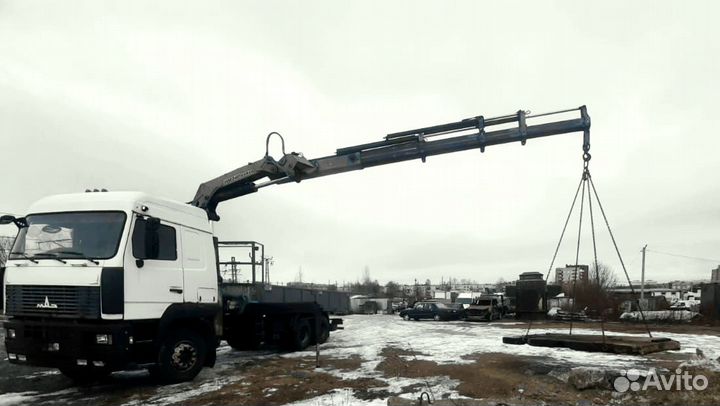 Водитель на манипулятор