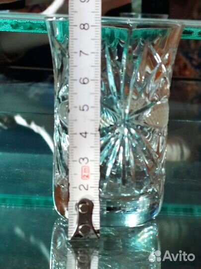 Хрустальная стопка рюмка стакан СССР