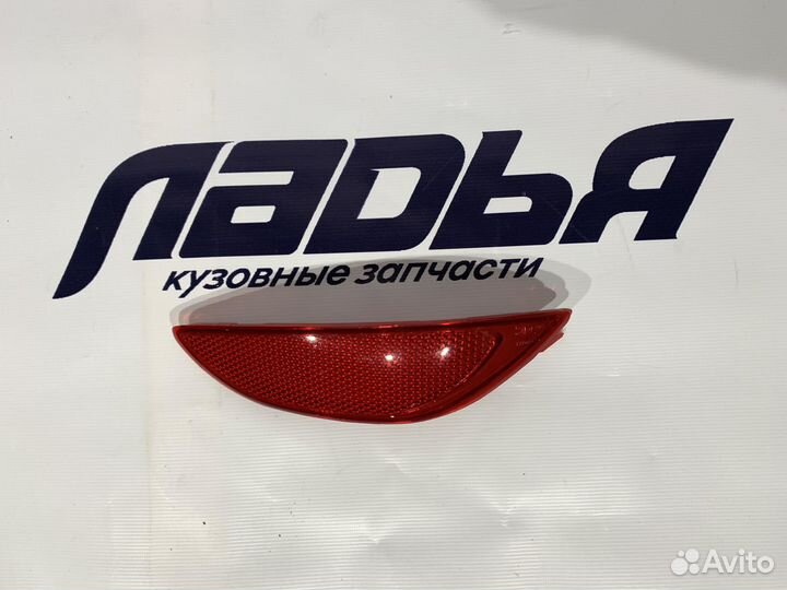 Катафот заднего бампера Hyundai Solaris(10-14) пра