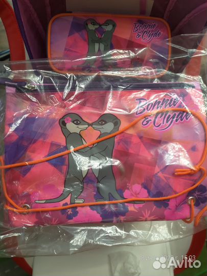 Рюкзак новый для девочки фирма Schneiders