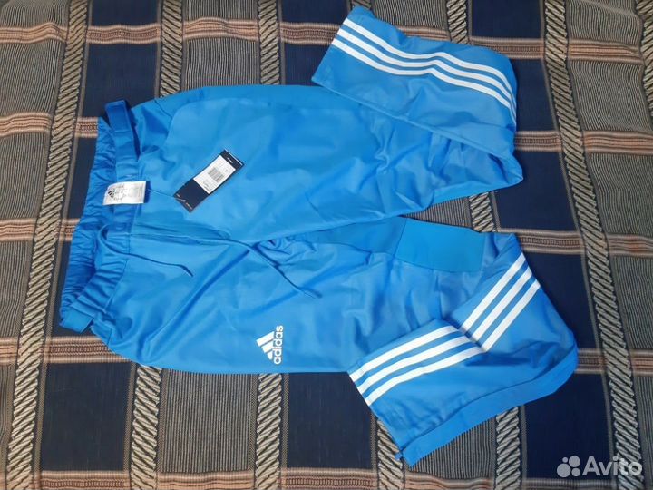 Разминочные штаны от 46 до 62 adidas Сб.России
