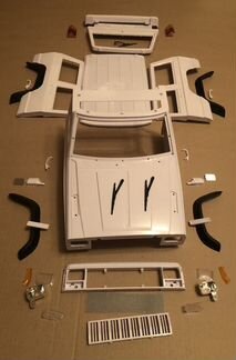 Кузов 1:10 jeep cherokee
