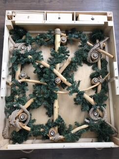 Люстра ручной работы