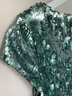 Платье с пайетками Zara