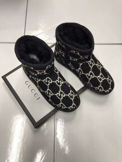 Зимние угги Gucci