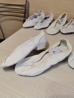 Балетки на каблуке (танцевальные)