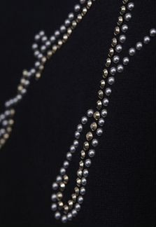 Футболка с заклепками Giambattista Valli x H&M L