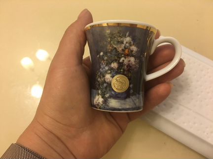 Кофейная пара Goebel весенние цветы
