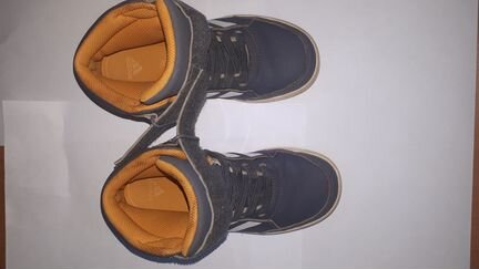 Ботинки Adidas, серо-желтые, осень, 31 размер