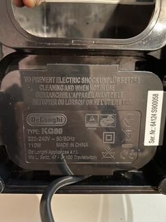Кофемолка DeLonghi KG89