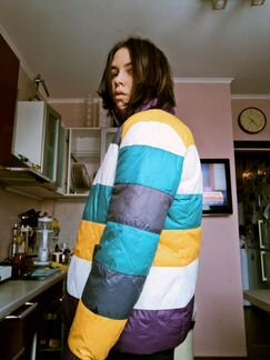 Пуховик двусторонний