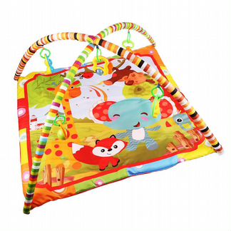 Игровой коврик Умка Забавный лисенок, с игрушками на подвеске (B1682982-R)