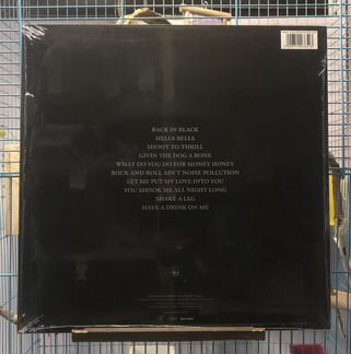 AC/DC. Back In Black (LP)