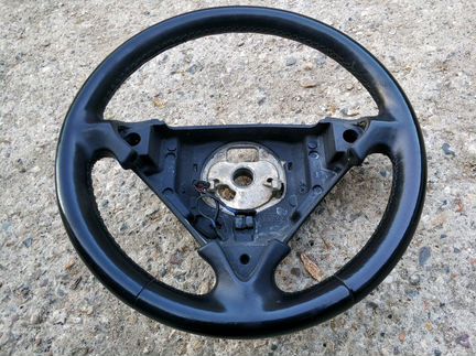 Руль черный с подогревом Порш Каен 955 957