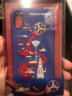 Чехол на iPhone X (серия Fifa world cup Russia2018