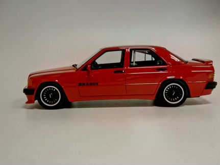 Mercedes Brabus 190E 3,6S W201 Red 1:18 Otto