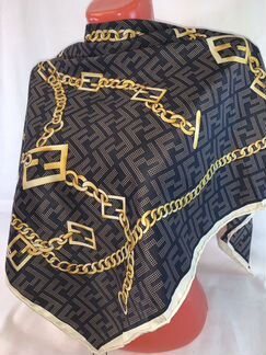 Платок Fendi, шёлк 90/90
