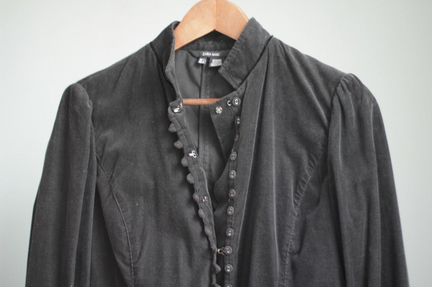 Zara пиджак вельвет