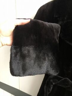 Шуба из меха норки