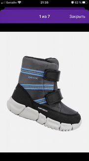 Geox зимние полусапожки