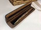 Ручка деревянная в футляре подарок