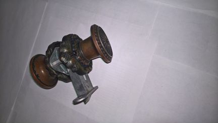 Ручка дверная на защёлке. cccp