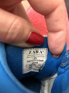 Детские кроссовки zara