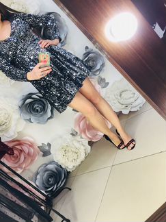 Платье вечернее новогоднее