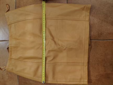 Кожаная юбка TOP shop