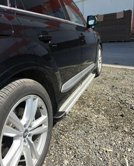 Пороги Подножки на Mazda CX-5 CX-7 CX-9