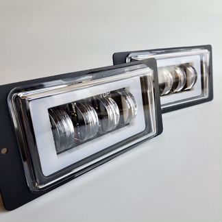 Led Птф противотуманные фары 2110-2114 с дхо