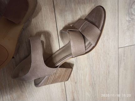 Сандалии новые Naturalizer, 37, нат кожа