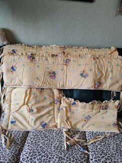 Бортик для детской кроватки