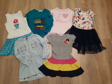 Платья пакетом 110-116