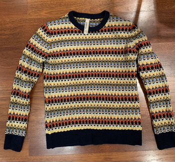 Свитшот вязаный