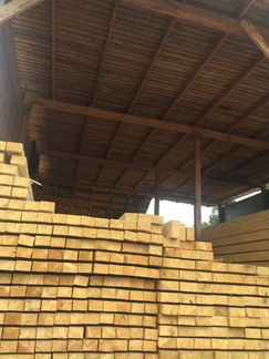 Строганный брус 100*100*6м сосновый