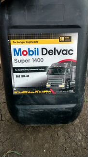 Масло моторное mobil Delvac Super 1400 15w-40 20л