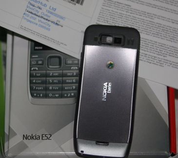 Nokia E52 Silver