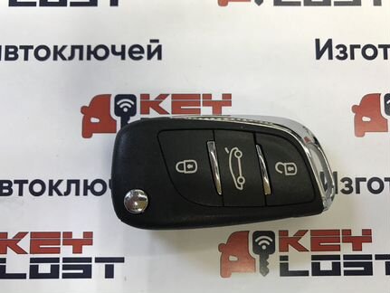 Ключ Citroen нового образца