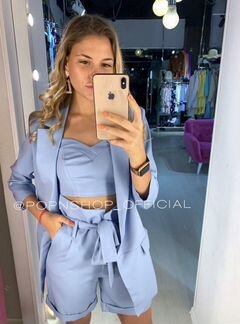 Костюм шорты и пиджак