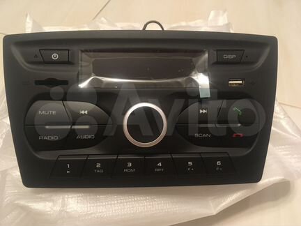 Штатная Магнитола ммс Лада Гранта кнопочная