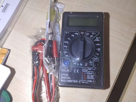 Мультиметр цифровой dt838