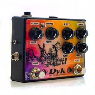 DVK Technologies GoldTop Fuzz/Vibe Dual. (used)