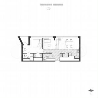 Апартаменты-студия, 60.2 м², 26/26 эт.
