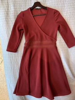 Куртка бершка bershka /Платье бордовое Tally weijl