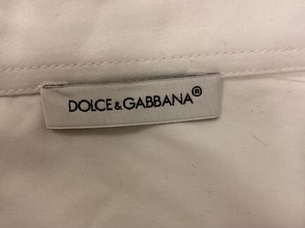 Dolce gabbana рубашка на мальчика